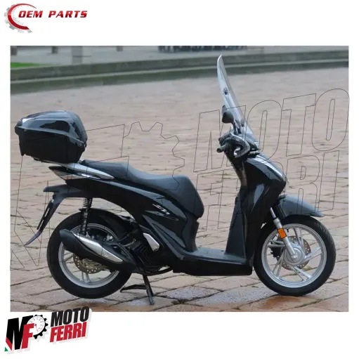 MF8735 Coperchio Carena Portapacchi Nero Met Honda SH 125 150 dal 2020 al 2024