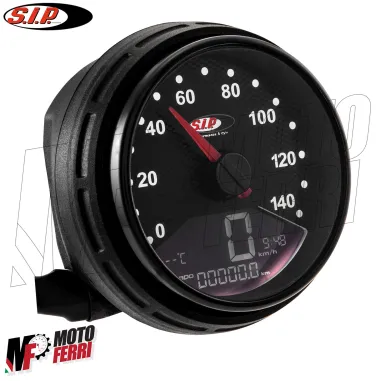 MF6206 Contachilometri Digitale SIP 2.0 Vespa PK S 50 / 125 Fondo Carbonio