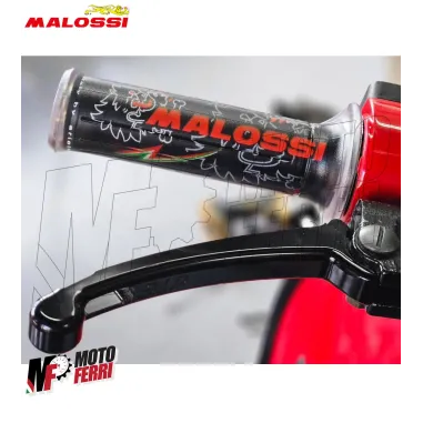 MF2655 Coppia Manopole Manicotti Malossi Tribale Tribal 2.0 Grip Nero Scooter Universali
