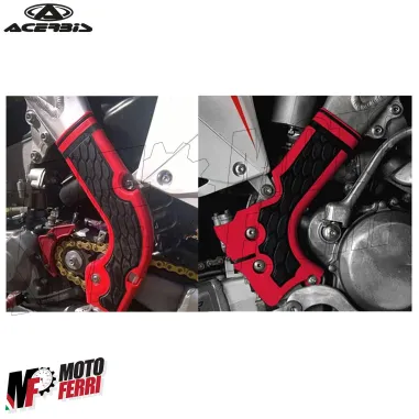 MF8739 Plastiche Protezione Telaio Acerbis Honda CRF 250 R dal 2014 al 2017