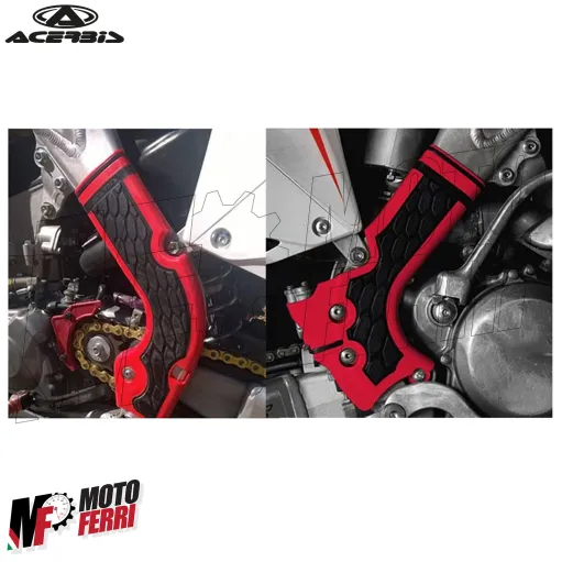 MF8739 Plastiche Protezione Telaio Acerbis Honda CRF 450 R dal 2013 al 2016