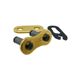 MF8740 Falsa Maglia Catena DID DZ2 Oro Passo 520 Moto Cross Enduro Senza ORing