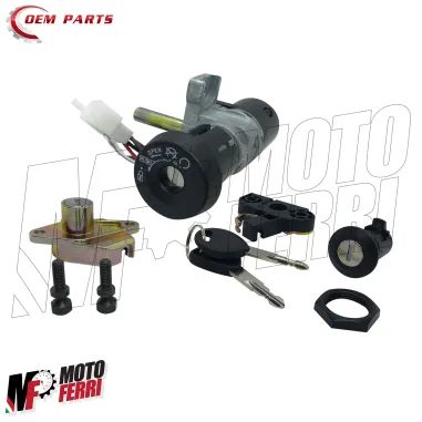 MF8741 Kit Serrature Sterzo Malaguti Firefox F15 50 LC Aria dal 1996 al 2006