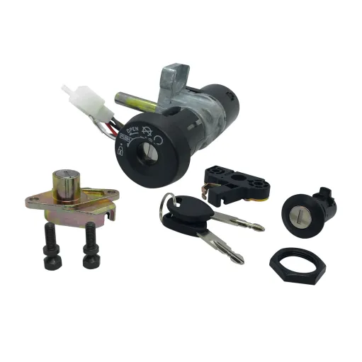 MF8741 Kit Serrature Sterzo Malaguti F18 Warrior 125 150 dal 2000 al 2002