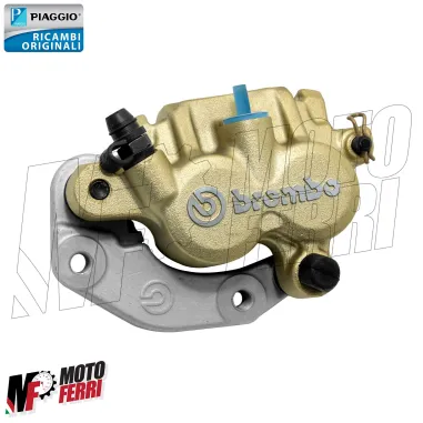 MF8747 Pinza Freno Brembo Anteriore Sinistra Originale Gilera GP800 - SRV 850