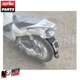 MF8758 Parafango Portatarga Grigio Originale Aprilia Scarabeo 50 2T 2006 - 2014 2