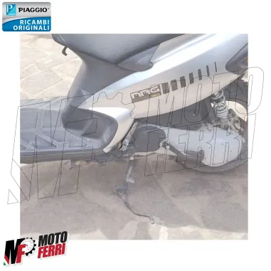 MF8754 Pedalino Poggiapiedi Originale Piaggio NRG 50 MC3 DD DT Power 2001 - 2017