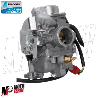 MF8763 Carburatore Keihin CVK-26 Originale Aprilia Scarabeo 125 Light 2007 2008