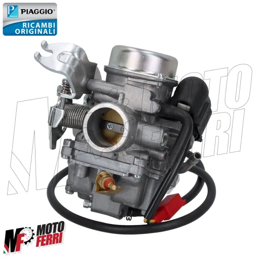 MF8763 Carburatore Keihin CVK-26 Originale Aprilia Scarabeo 125 Light 2007 2008
