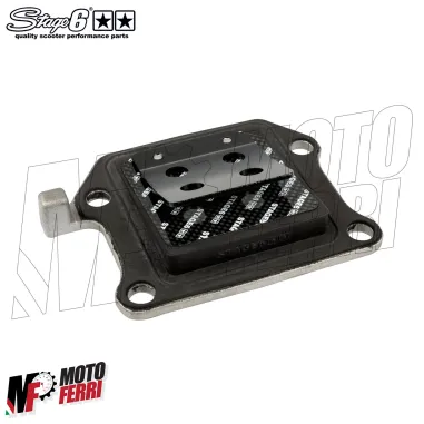 MF8765 Pacco Lamellare Valvola Carbonio Stage6 Mbk Booster 50 Bws Spirit