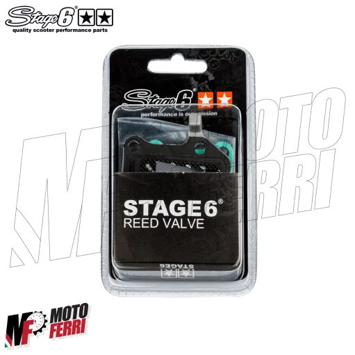 MF8765 Pacco Lamellare Valvola Carbonio Stage6 Mbk Booster 50 Bws Spirit