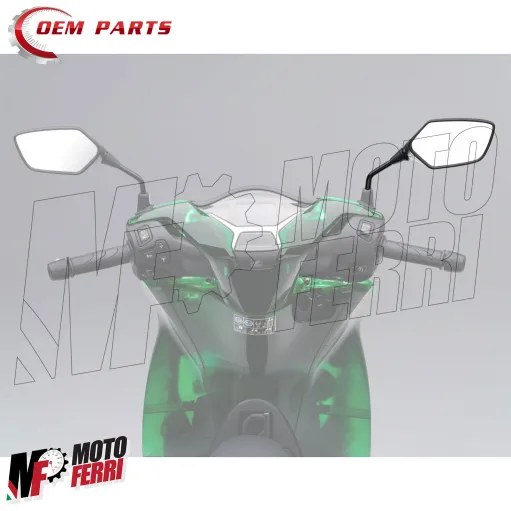 MF8769 Specchietto Retrovisore Destro Honda SH 125 150 dal 2020 al 2024