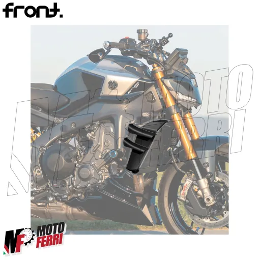 MF8771 Spoiler Downforce Laterale Doppie Ali by FRONT Yamaha MT09 / SP 2024 2025