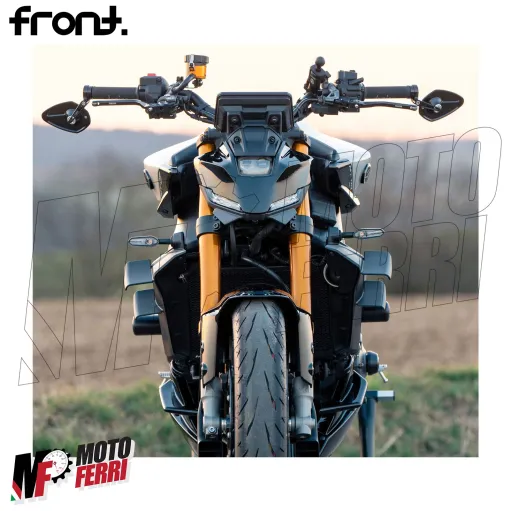 MF8771 Spoiler Downforce Laterale Doppie Ali by FRONT Yamaha MT09 / SP 2024 2025