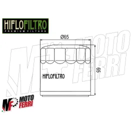 MF1655 - FILTRO OLIO HIFLO HF554 MV AGUSTA BRUTALE 750 910 F4 750 1000 2