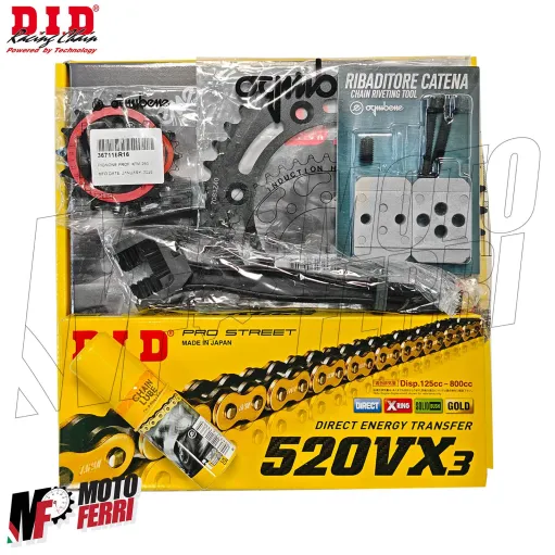 MF8795 Kit Trasmissione DID HUSQVARNA 700 Vitpilen 701 dal 2018 a 2020