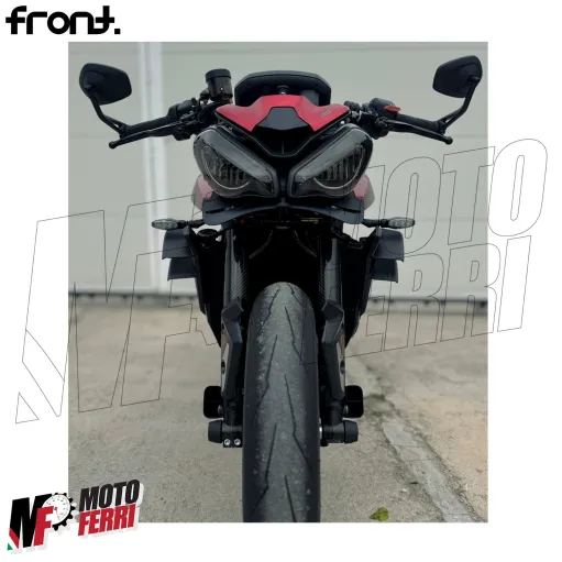 MF8797 Spoiler Downforce Fanale Anteriore by FRONT TRIUMPH Street Triple 765 R/RS 2023 2024 2025