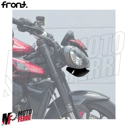MF8797 Spoiler Downforce Fanale Anteriore by FRONT TRIUMPH Street Triple 765 R/RS 2023 2024 2025