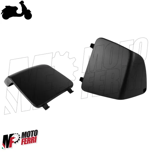 MF2016 Coperchi Scudo Interno Nero Opaco per Vespa GTS 125 250 300 (2005/2022)