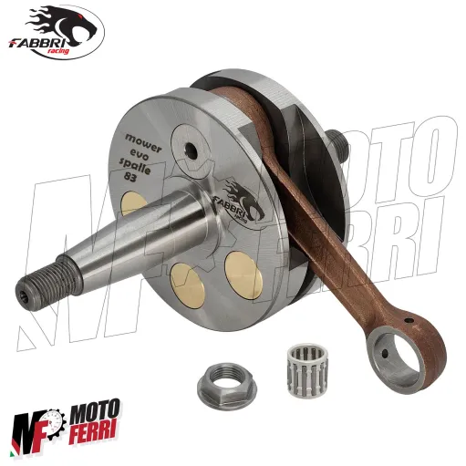 MF0262 Albero Motore Fabbri Racing Spalle Piene 83 Cono 20 Biella 97 corsa 51 Vespa 50 Special ET3 PK 125 Ape