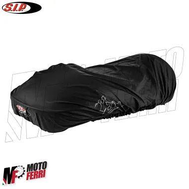 MF8804 Coprisella SIP Impermeabile Nero per Vespa GTS Super Primavera Sprint