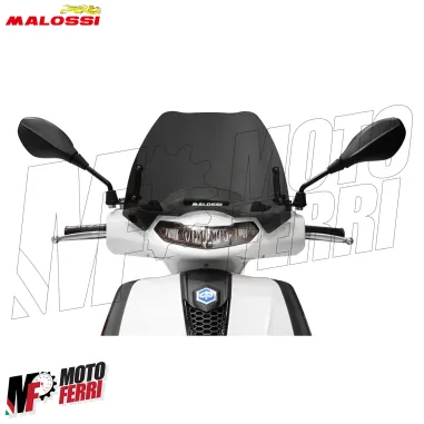 MF8808 Cupolino Spoiler Fume' Malossi Piaggio Liberty 50 125 150 iGet S E5 2025