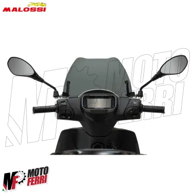 MF8808 Cupolino Spoiler Fume' Malossi Piaggio Liberty 50 125 150 iGet S E5 2025