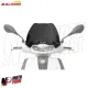 MF8808 Cupolino Spoiler Fume' Malossi Piaggio Liberty 50 125 150 iGet S E5 2025