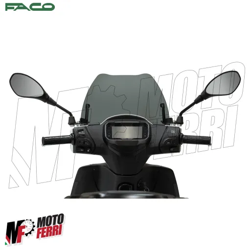 MF8809 Cupolino Spoiler Fume' Scuro Faco Piaggio Liberty 50 125 150 S E5 2025