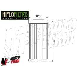 MF1661 - FILTRO OLIO HIFLO HF611 G450X TC TE 449 SMR TE 511 2