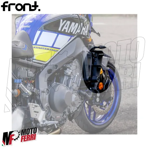MF8813 Spoiler Downforce Laterale Doppie Ali by FRONT Yamaha MT09 / SP dal 2021 al 2023