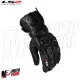 MF8817 Guanti Moto Lunghi LS2 SWIFT RACING in Pelle Nero con Protezioni