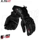 MF8817 Guanti Moto Lunghi LS2 SWIFT RACING in Pelle Nero con Protezioni