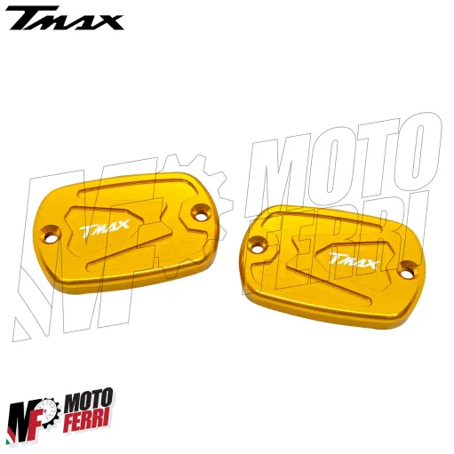 MF8816 Tappi Vaschetta Olio Freno Oro Yamaha TMax 500 530 560 dal 2008 al 2025