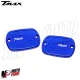 MF8816 Tappi Vaschetta Olio Freno Blu Yamaha TMax 500 530 560 dal 2008 al 2025