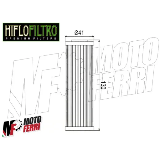 MF1665 FILTRO OLIO HIFLO KTM LC8 950 990 RC8 ADVENTURE R 1190 SUPER DUKE