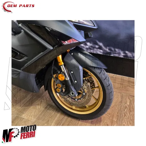 MF8823 Parafango Anteriore parte Posteriore Nero Opaco Yamaha TMax 560 dal 2022 al 2024