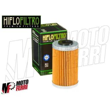 MF1667 - FILTRO OLIO HIFLO HF655 SMR SXF XCW 250 450 EXC XCF 500 SUPERMOTO 690