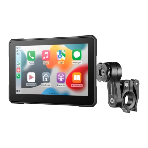 MF8828 Carplay navigatore per Moto Interphone SYNC70 Display 7 GPS Android Apple