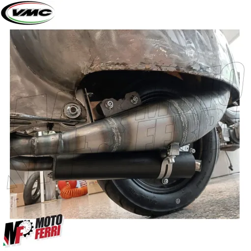 MF5661 Marmitta VMC Strada S3 per Vespa 50 125 Special ET3 PK Motore 130 135 144
