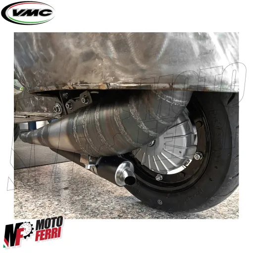 MF5661 Marmitta VMC Strada S3 per Vespa 50 125 Special ET3 PK Motore 130 135 144