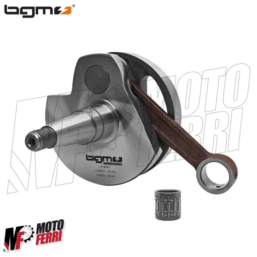 MF8833 Albero Motore BGM Pro Vespa PX 125 150 Anticipato Corsa 60 Biella 105