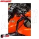 MF8834 Pompa Freno Anteriore Radiale BRAKING 19 Fusa Leva Nera Snodabile Moto
