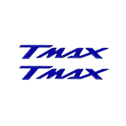 MF8836 Adesivi Carena Posteriore Blu Resina 3D Yamaha TMax 560 dal 2022 al 2025