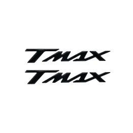 MF8837 Adesivi Carena Posteriore Nero Resina 3D Yamaha TMax 560 dal 2022 al 2025