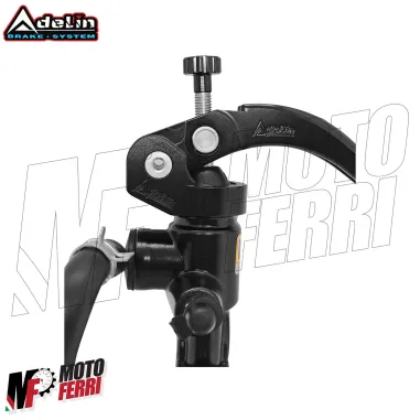 MF8841 Pompa Freno Anteriore Radiale ADELIN 19 Leva Nera con Vaschetta per Moto