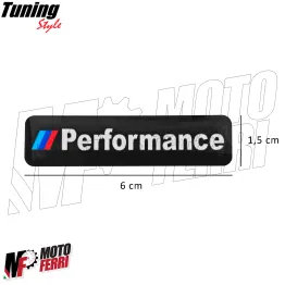MF8846 Adesivo Resinato 3D Logo BMW M Power S 1000RR M 1000RR Moto Universale 2