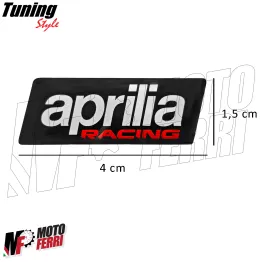 MF8848 Adesivo Resinato 3D Logo Aprilia Racing RS RSV RSV4 Tuono 2