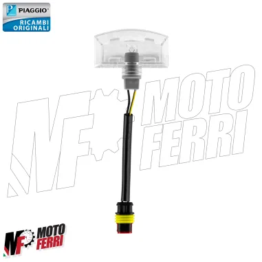 MF8855 Luce Targa Originale Piaggio Vespa Primavera Sprint 50 125 150 dal 2013 al 2020