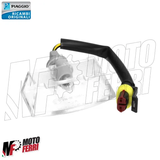 MF8855 Luce Targa Originale Piaggio Vespa Primavera Sprint 50 125 150 dal 2013 al 2020